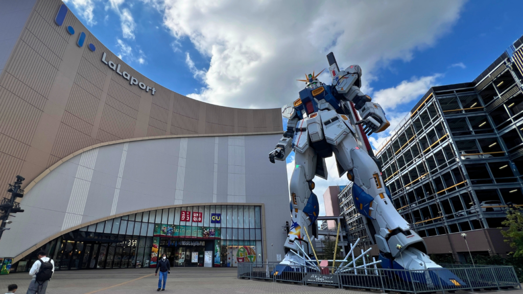 life-sized RX-78-2 Gundam