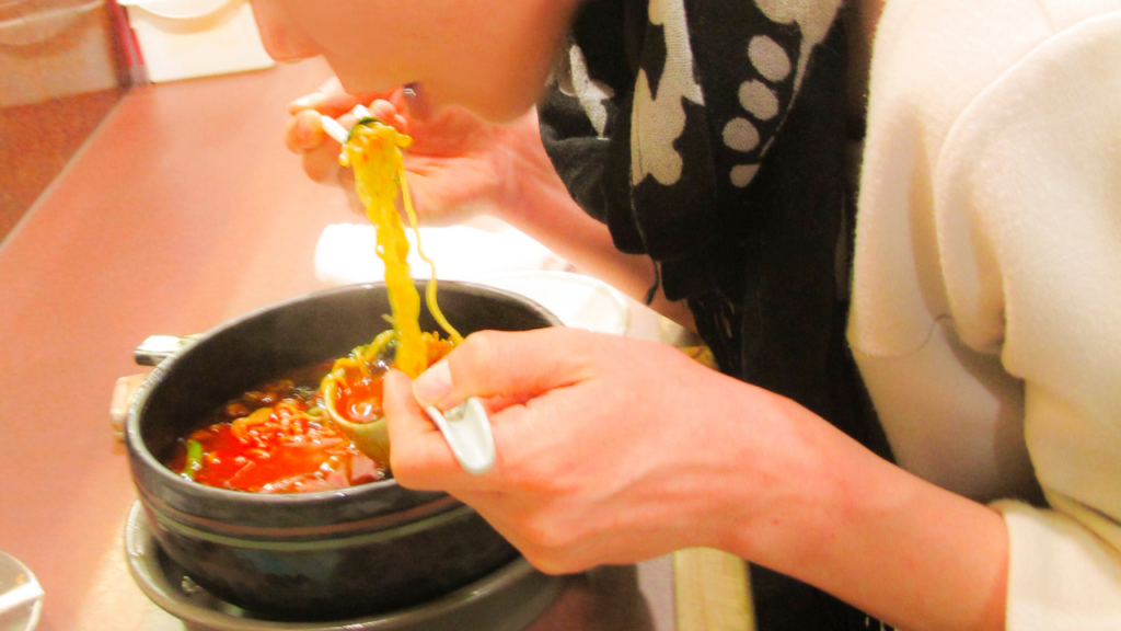 Slurping Noodles