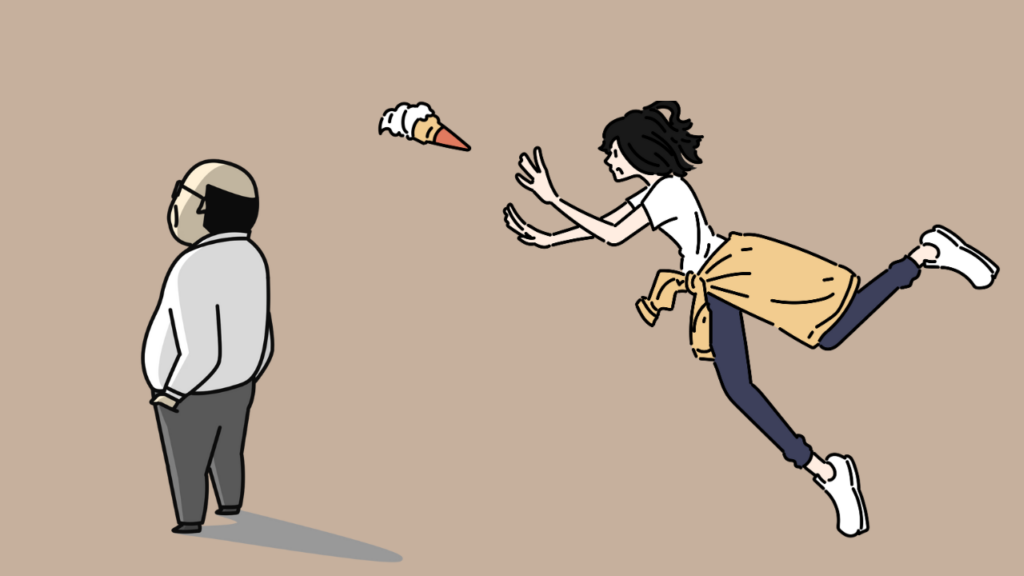 Eating While Walking