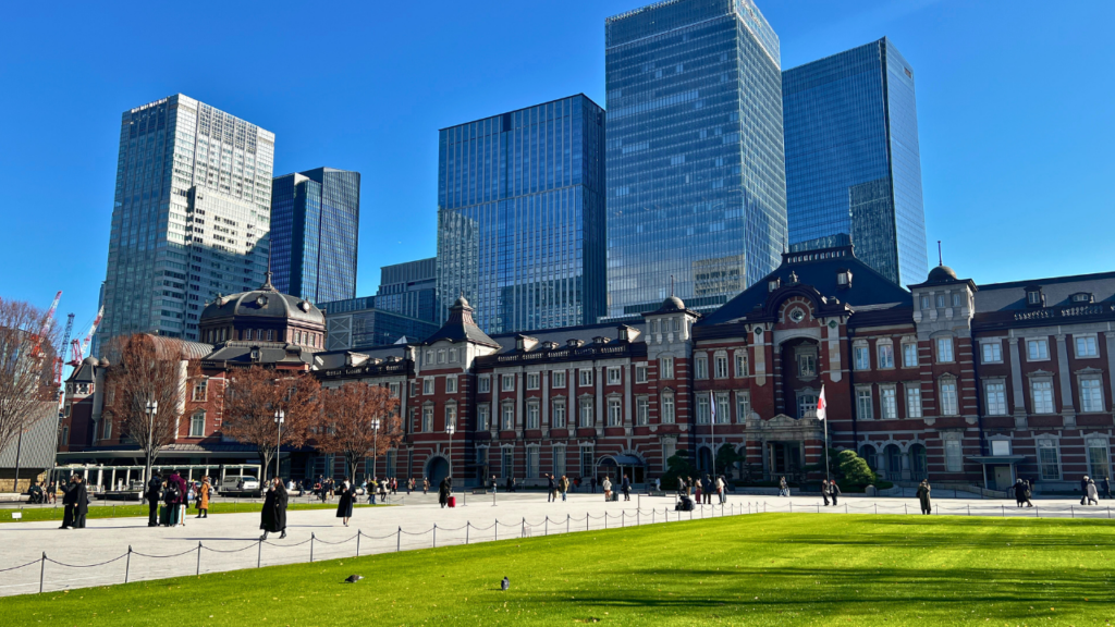 Tokyo Station red-brick building