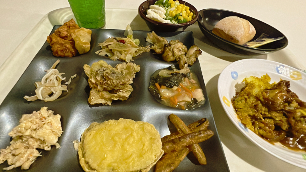 buffet style dinner