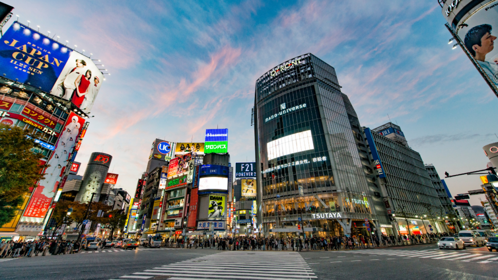 Shibuya Scramble Crossing