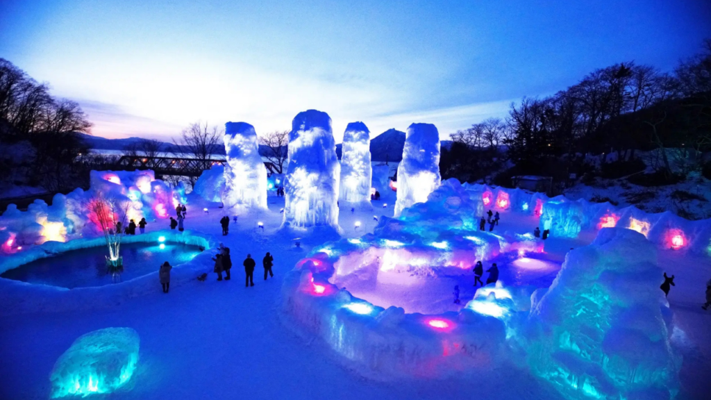 Lake Shikotsu Ice Festival