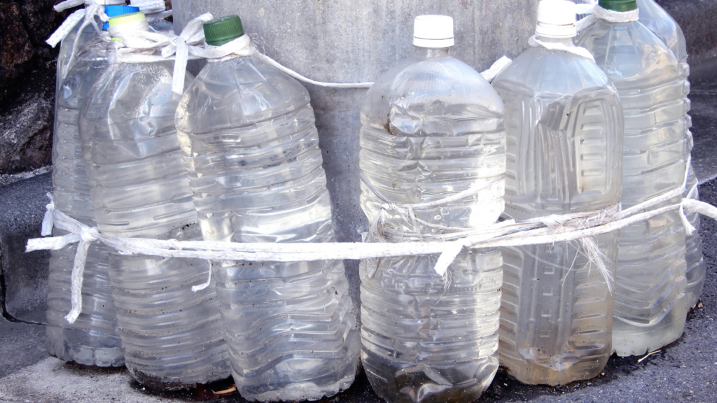Plastic Bottles on Streets