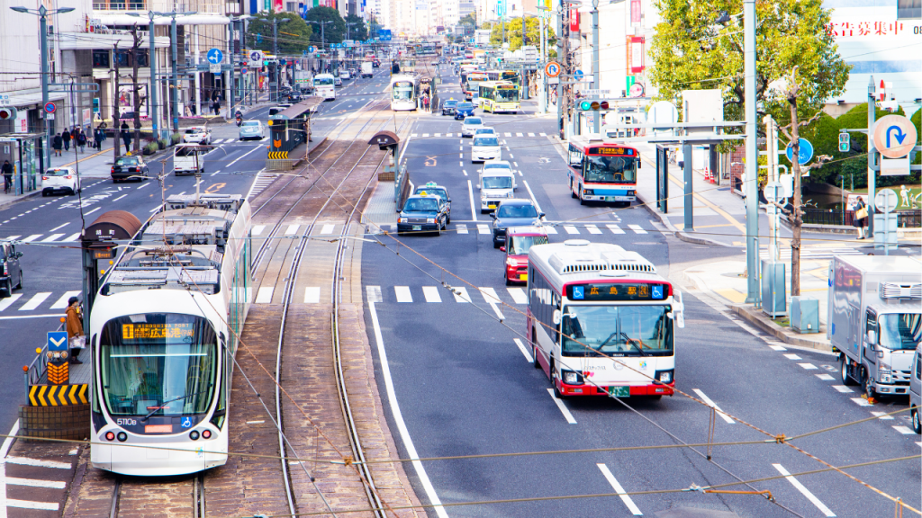 Hiroshima Station to the Atomic Bomb Dome