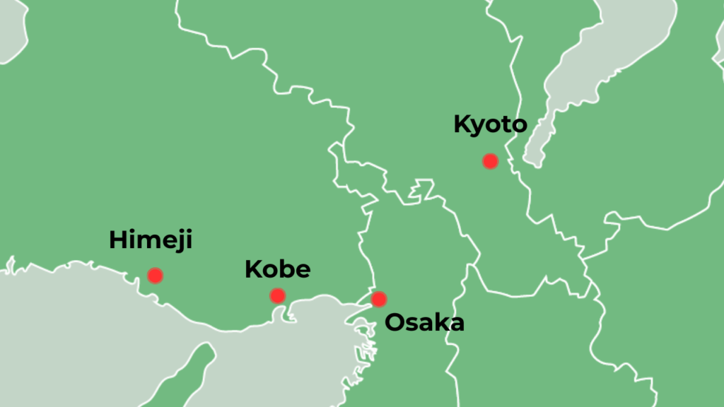 Day Trip to Himeji Castle from Osaka or Kyoto