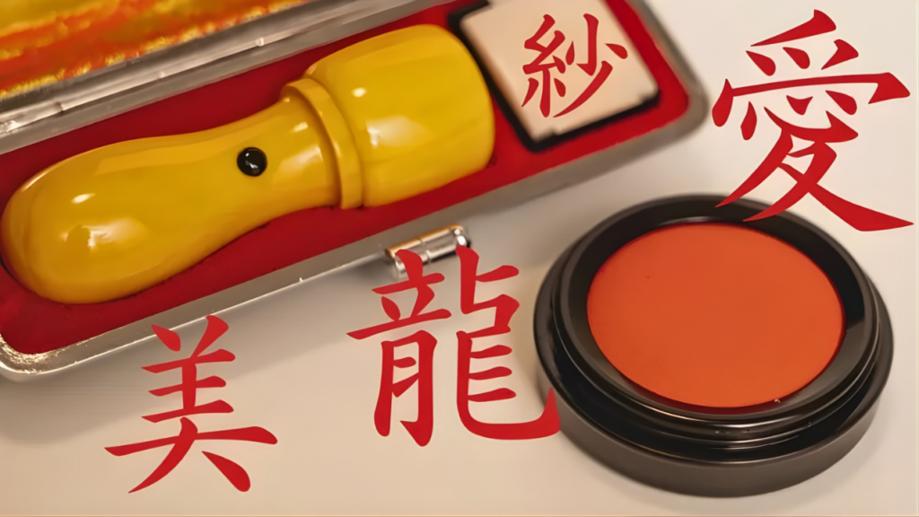 Custom hanko
