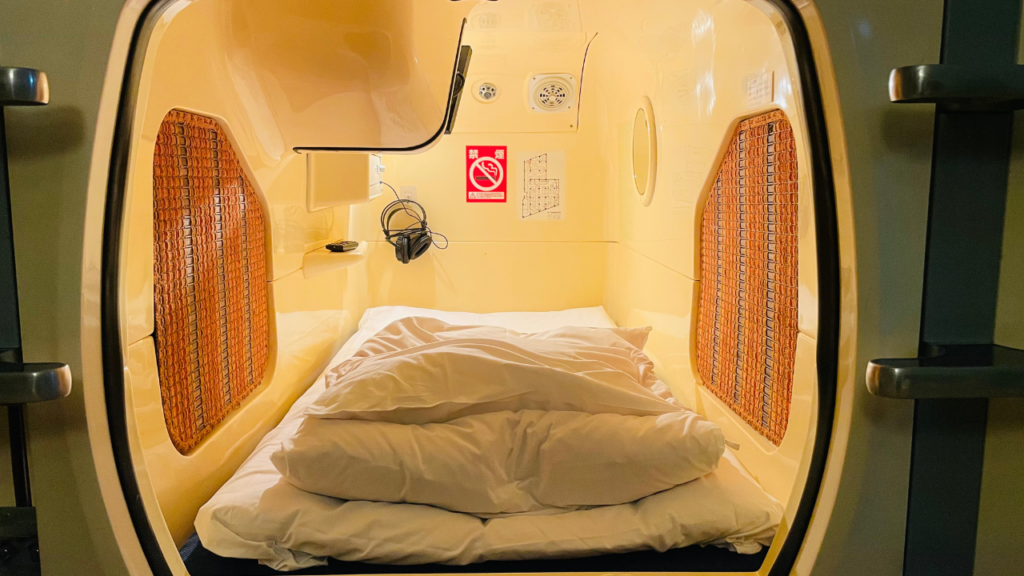Capsule Hotel in Japan