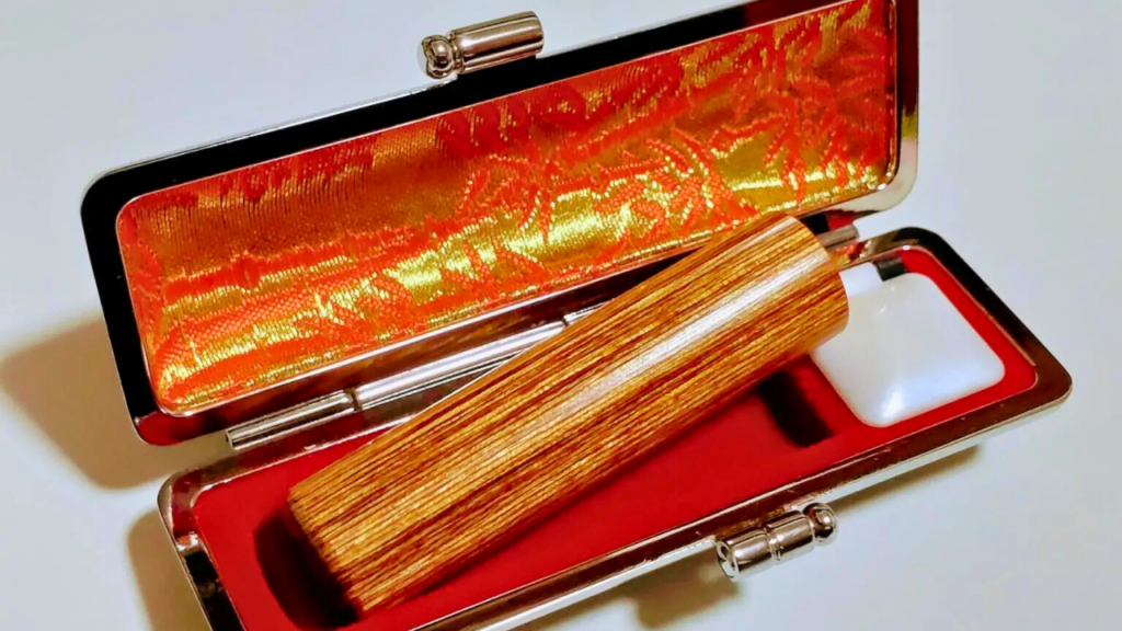 Custom hanko