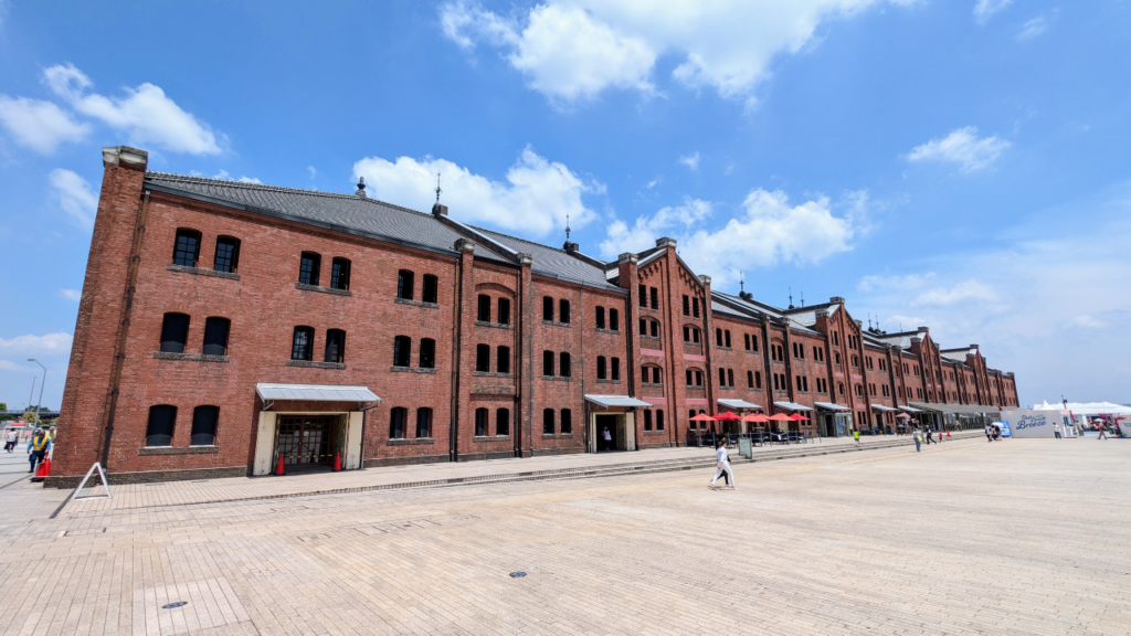 yokohama red brick warehouse