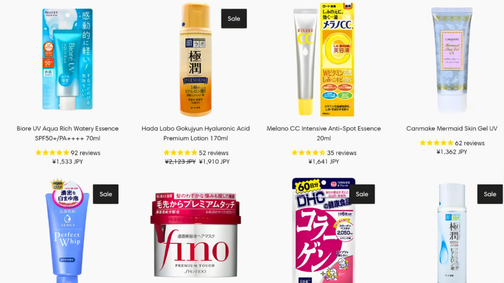 online Japanese stores