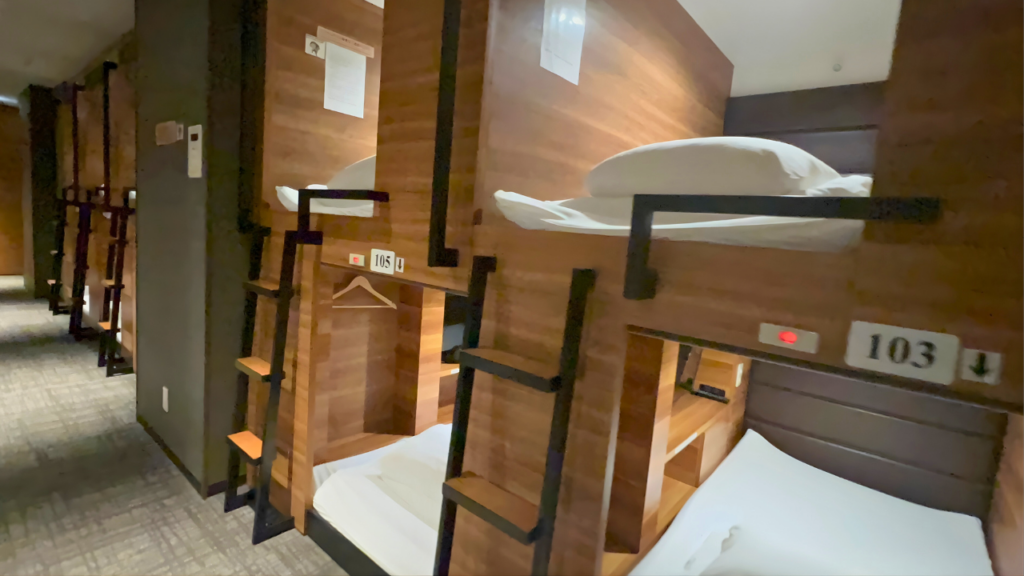 Capsule Hotel in Japan