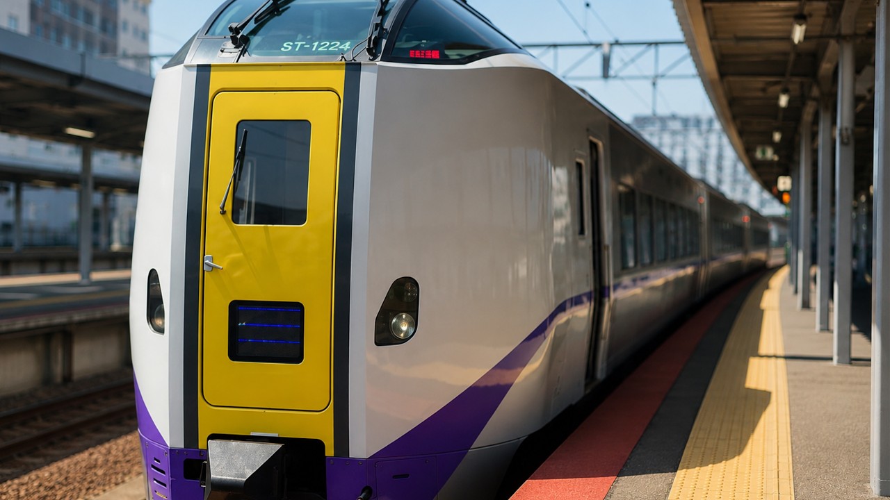 Sapporo to Hakodate by Limited Express Hokuto Journey